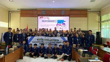 Penyambutan mahasiswa KKN-T IPB di BAPPEDA Kabupaten Wonogiri