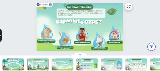 Powerpoint materi perilaku hidup bersih dan sehat