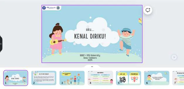 Powerpoint materi edukasi seksual untuk siswa/i sekolah dasar