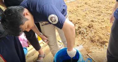 Pelaksanaan pembuatan POC (Pupuk Organik Cair) — foto 2